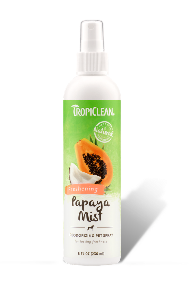 Tropiclean Papaya Mist Deodorizing Pet Spray 8 fl. oz.