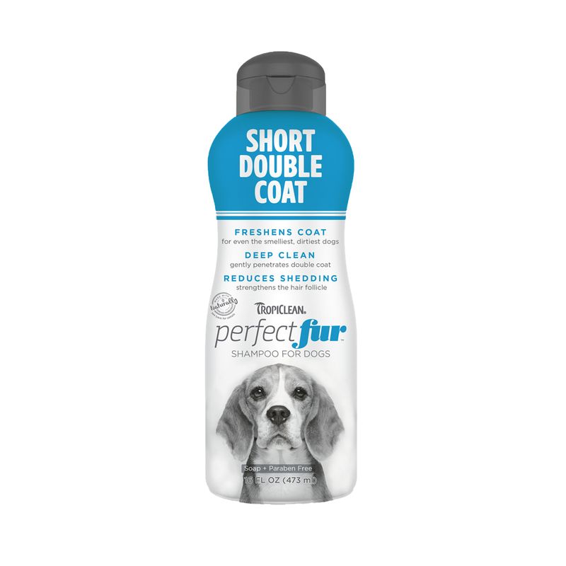 Tropiclean PerfectFur Short Double Coat Shampoo for Dogs 8 fl. oz.