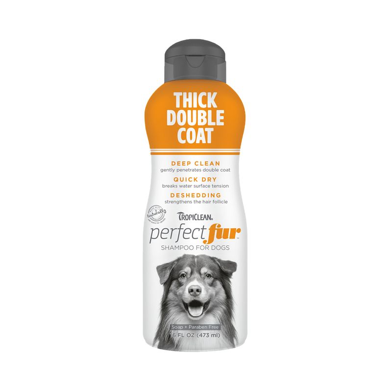 Tropiclean PerfectFur Thick Double Coat Shampoo for Dogs 8 fl. oz.