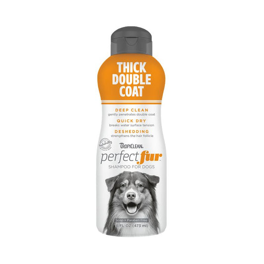 Tropiclean PerfectFur Thick Double Coat Shampoo for Dogs 8 fl. oz.