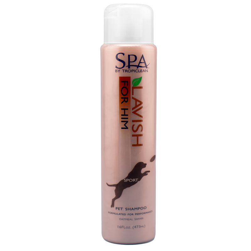 Tropiclean SPA Lavish Sport for Him Pet Shampoo 16 fl. oz.