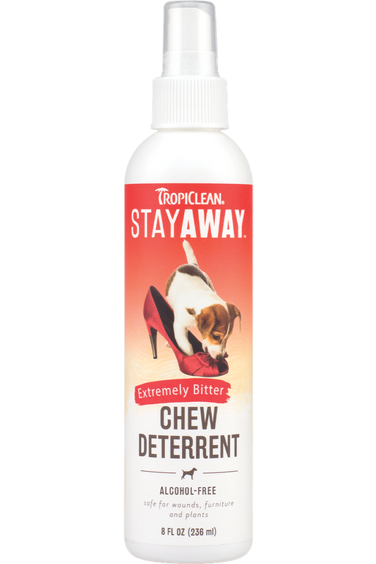 Tropiclean Stay Away Pet Chew Deterrent Spray 8 fl. oz.