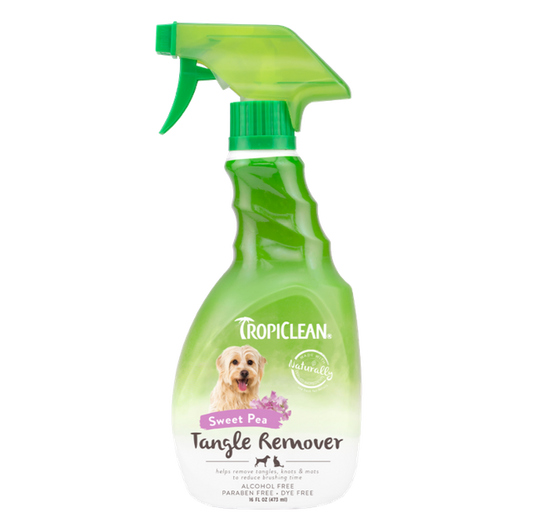 Tropiclean Sweet Pea Tangle Remover Spray for Pets 16oz