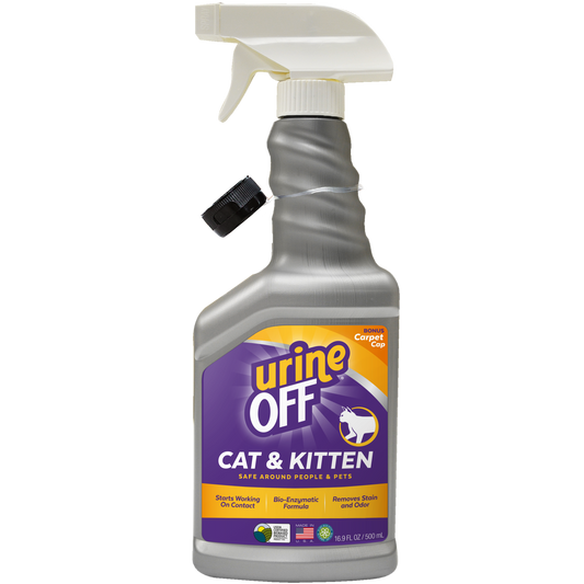 Urine Off Cat & Kitten Hard Surface Sprayer 500ml / 16.9oz