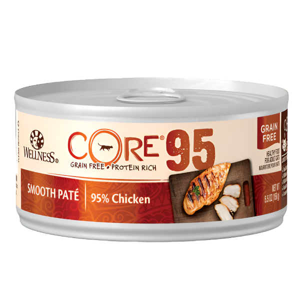 Wellness 95% Paté - Chicken 5.5oz Wet Cat Food