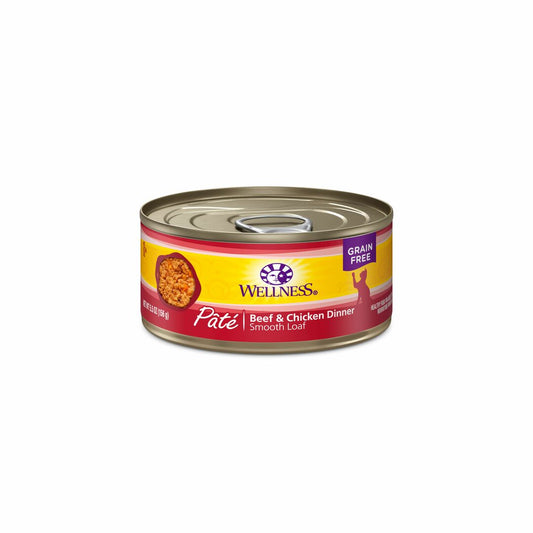 Wellness Complete Health Pate - Beef & Chicken 5.5oz Wet Cat Food