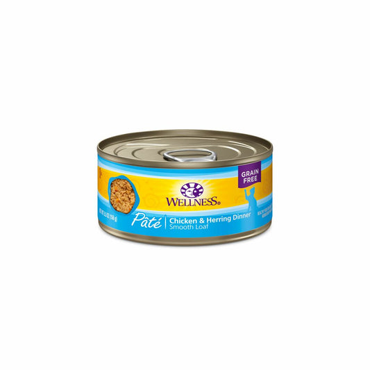 Wellness Complete Health Pate - Chicken & Herring 5.5oz Wet Cat Food