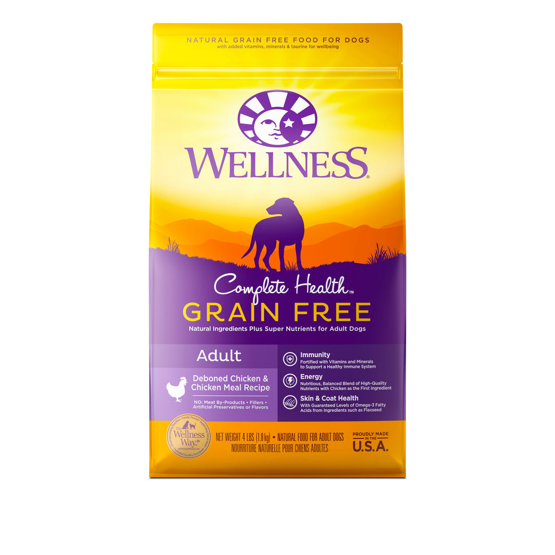 Wellness Complete Health Grain-Free - Deboned Chicken & Chicken Meal Dog Dry Food