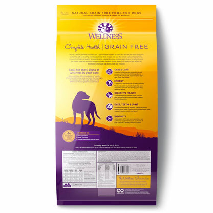 Wellness Complete Health Grain-Free - Lamb & Lamb Meal Dog Dry Food 24lbs