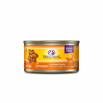 Wellness Complete Health Gravies - Chicken Entrée 3oz Wet Cat Food