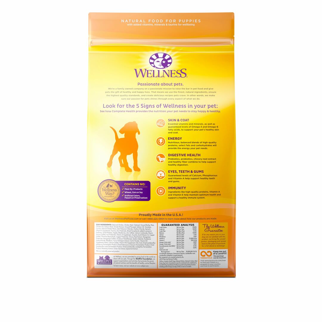 Wellness Complete Health Just For Puppy Dry Dog Food