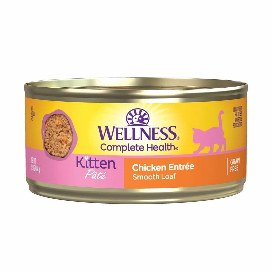 Wellness Complete Health Pate - Kitten Chicken 5.5oz Wet Cat Food