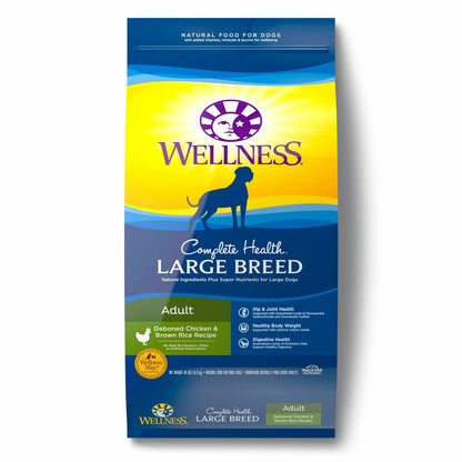 Wellness Complete Health Large Breed (Adult) 30lbs Dry Dog Food