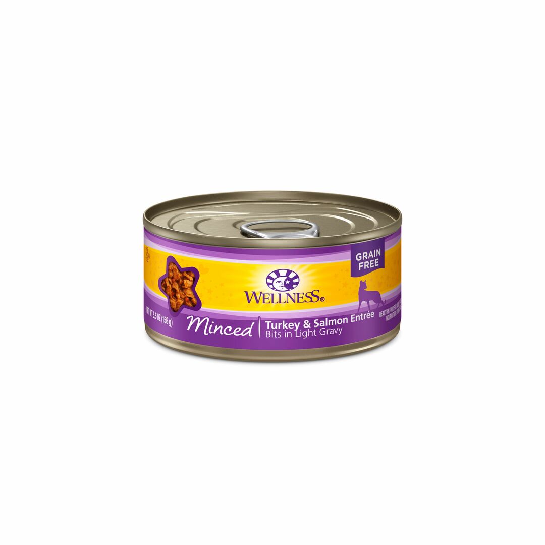 Wellness Complete Health Minced - Turkey & Salmon Entrée 5.5oz Wet Cat Food