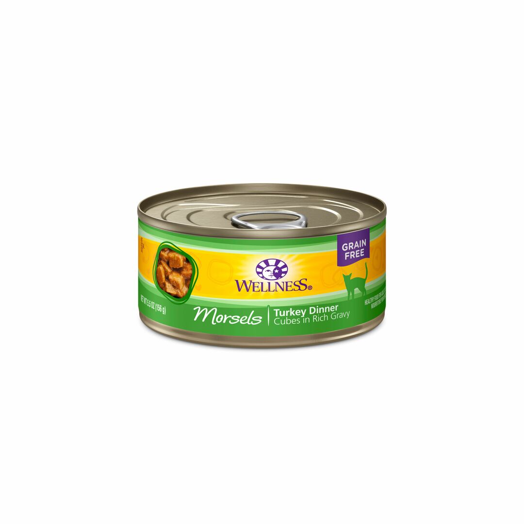 Wellness Complete Health Morsels - Turkey Dinner 5.5oz Wet Cat Food