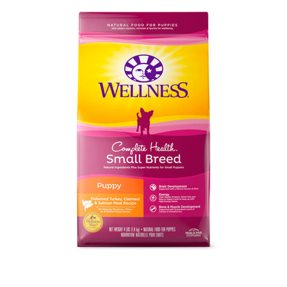 Wellness Complete Health Small Breed - Just For Puppy 4lbs Dry Dog Food