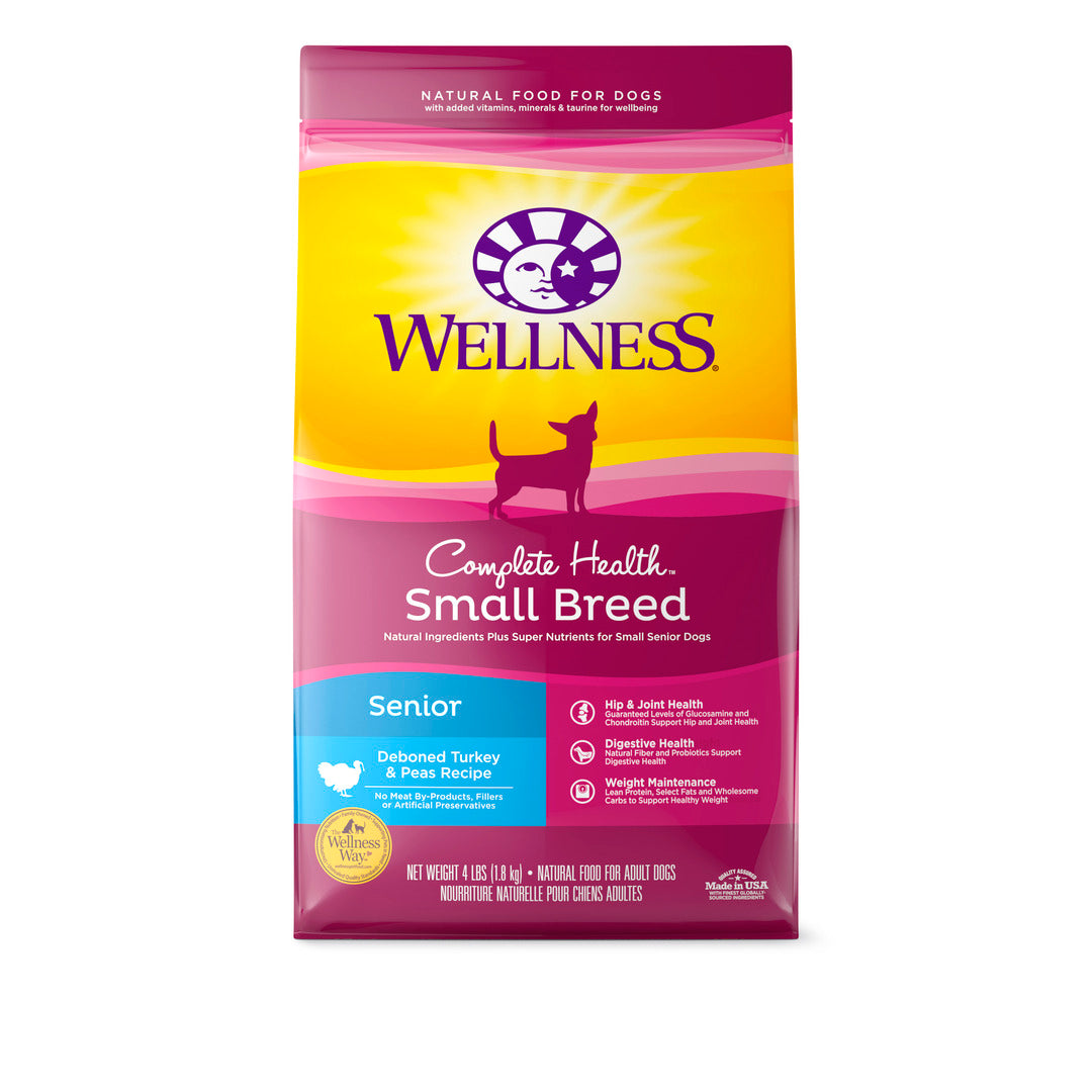 Wellness Complete Health Small Breed - Senior 4lbs Dry Dog Food