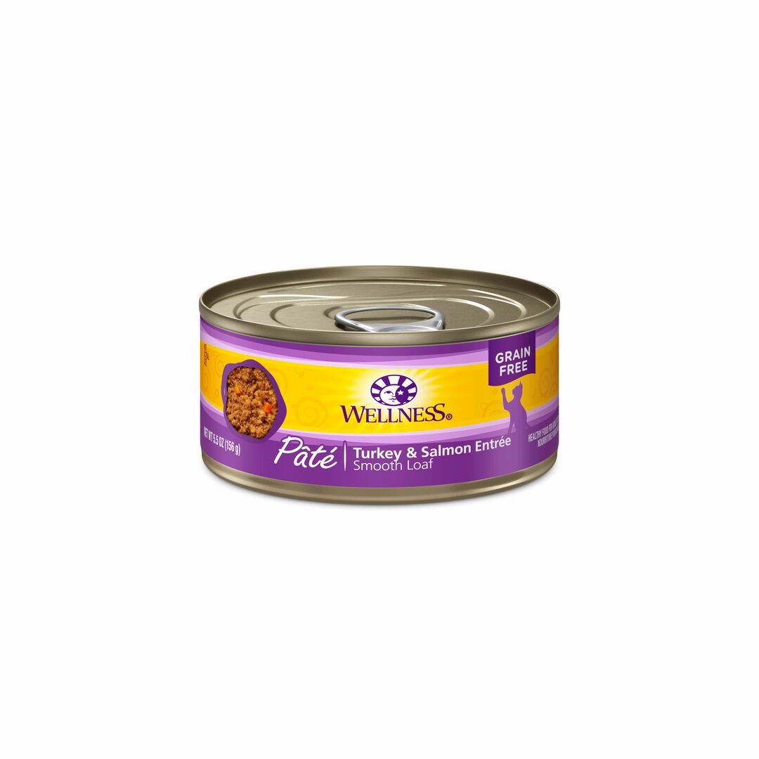 Wellness Complete Health Pate - Turkey & Salmon 5.5oz Wet Cat Food