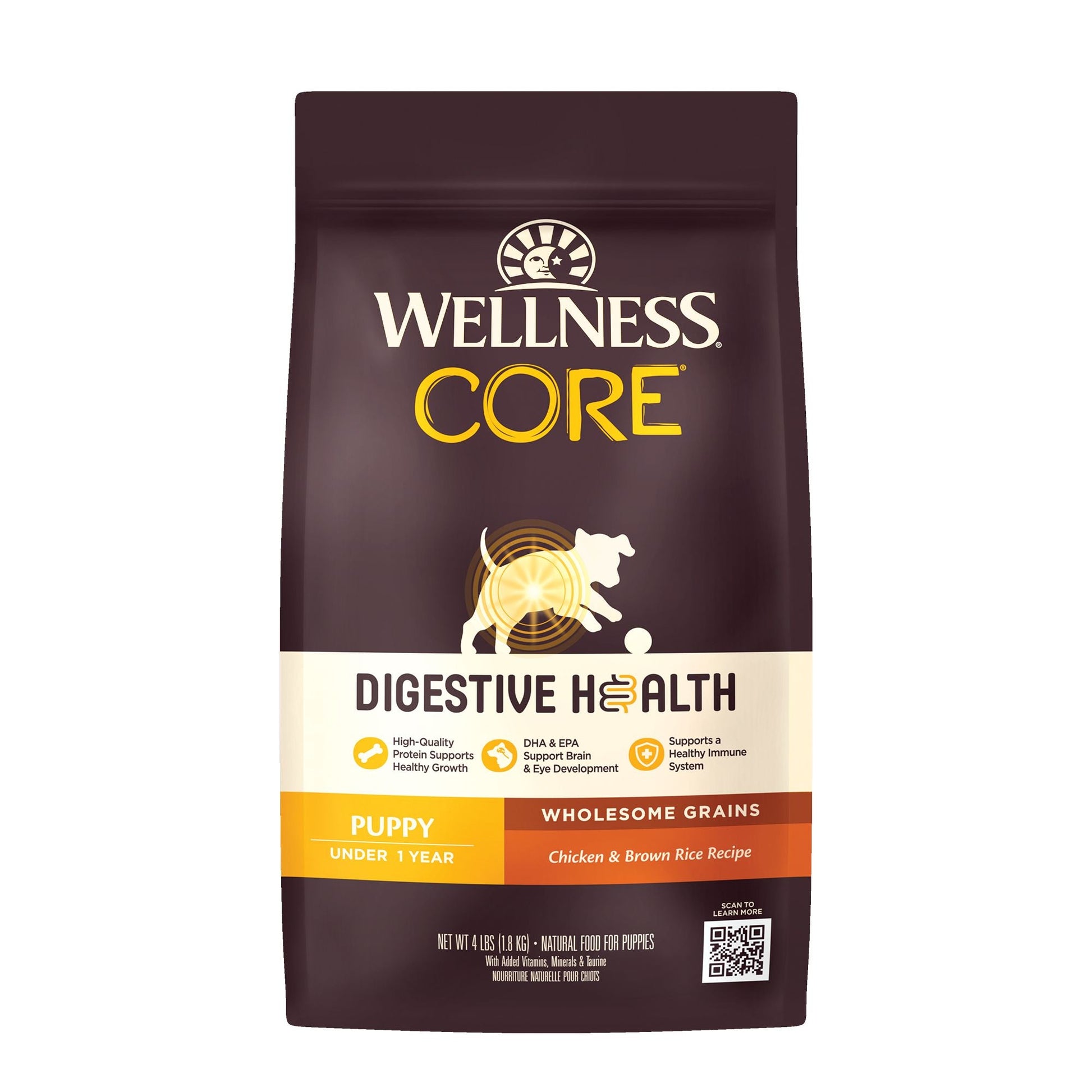 Wellness CORE Digestive Health - Puppy (Chicken & Brown Rice) Dog Dry Food