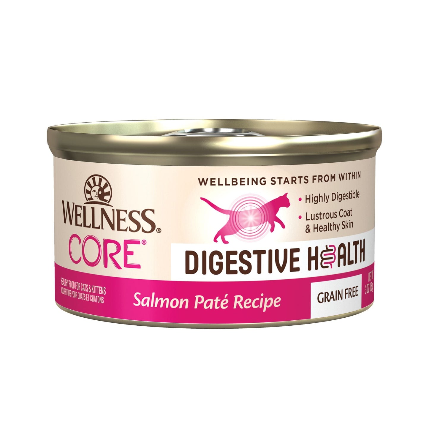 Wellness CORE Digestive Health - Salmon 3oz Wet Cat Food