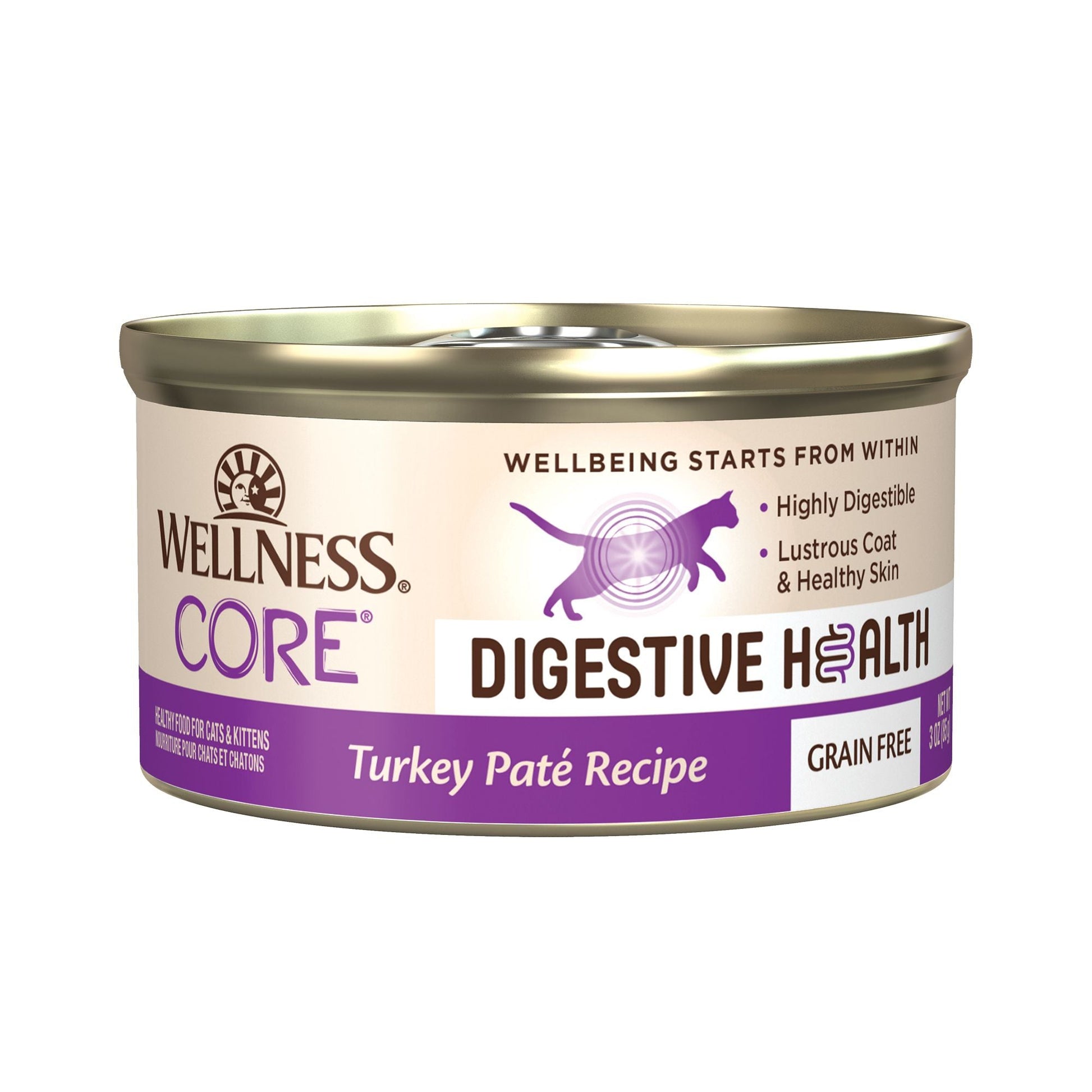 Wellness CORE Digestive Health - Turkey 3oz Wet Cat Food