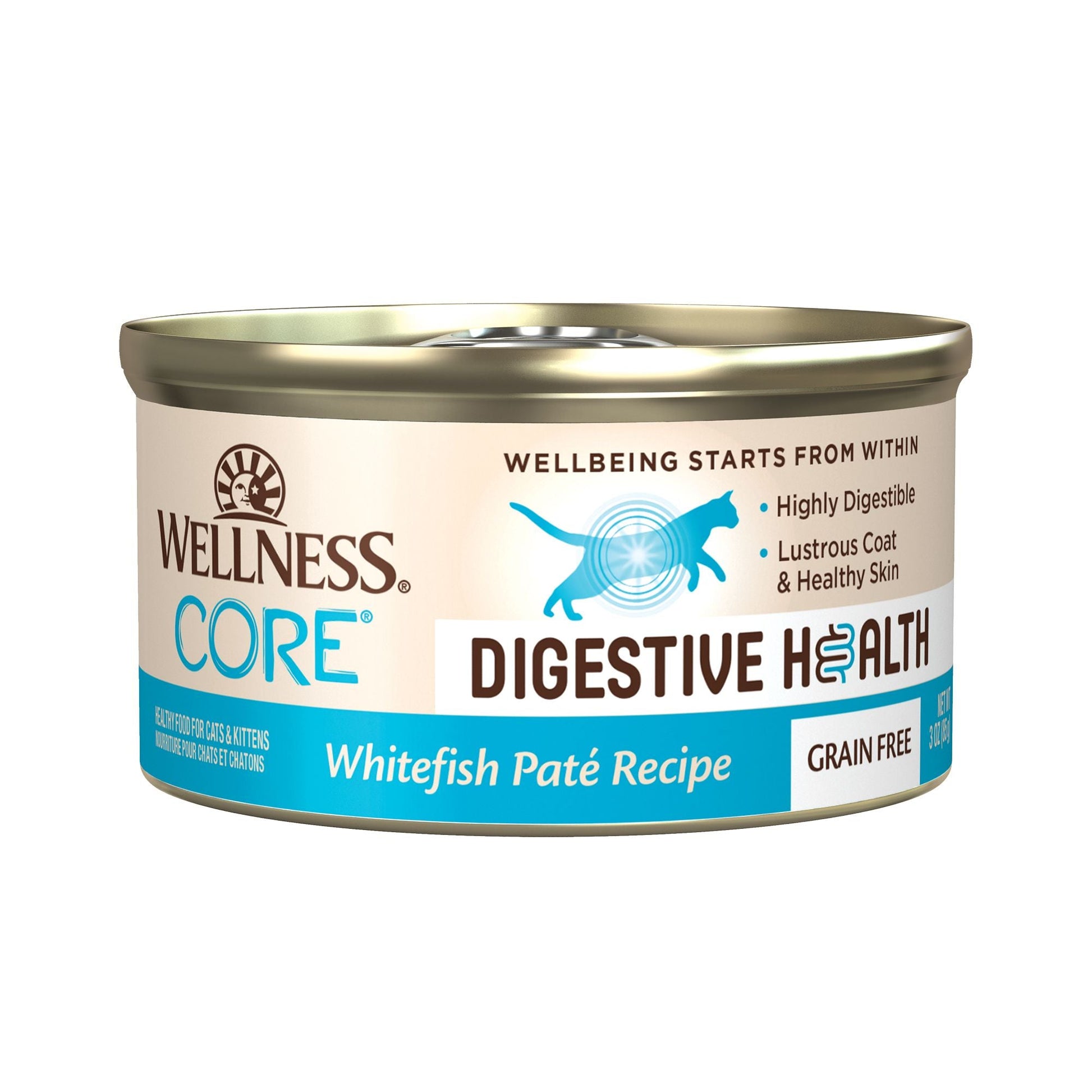 Wellness CORE Digestive Health - Whitefish 3oz Wet Cat Food