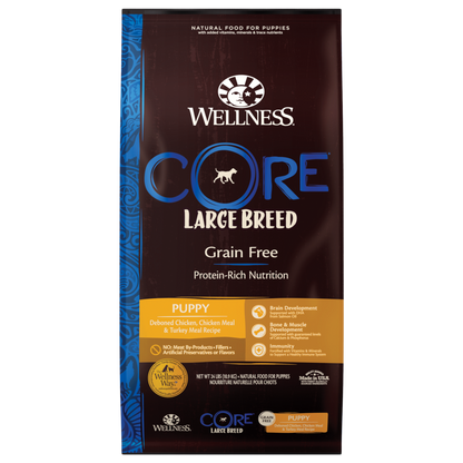 Wellness CORE Grain-Free - Large Breed (Puppy) 24lbs Dog Dry Food