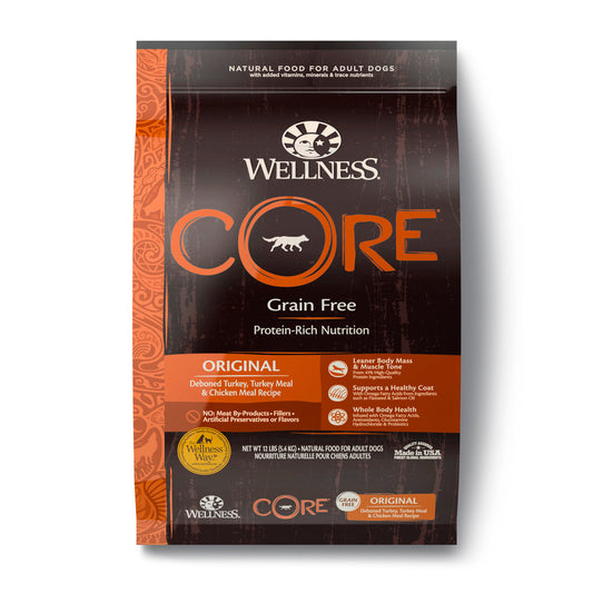 Wellness CORE Grain-Free - Original Dog Dry Food