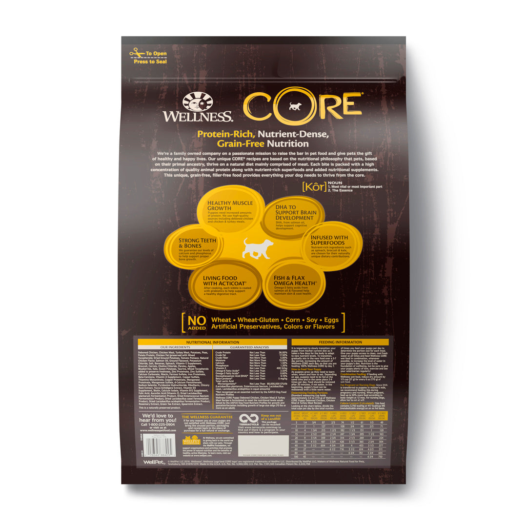 Wellness CORE Grain-Free - Puppy Dog Dry Food