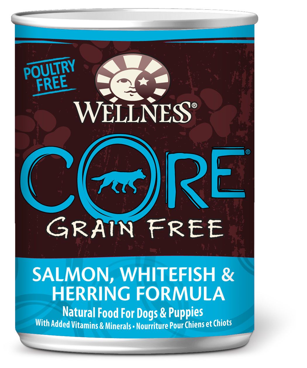 Wellness CORE Grain-Free - Salmon & Whitefish & Herring 345g Wet Dog Food