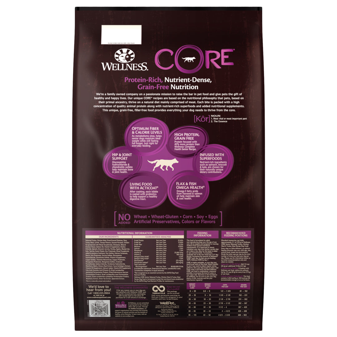 Wellness CORE Grain-Free - Senior Dog Dry Food