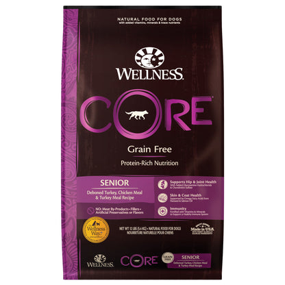 Wellness CORE Grain-Free - Senior Dog Dry Food