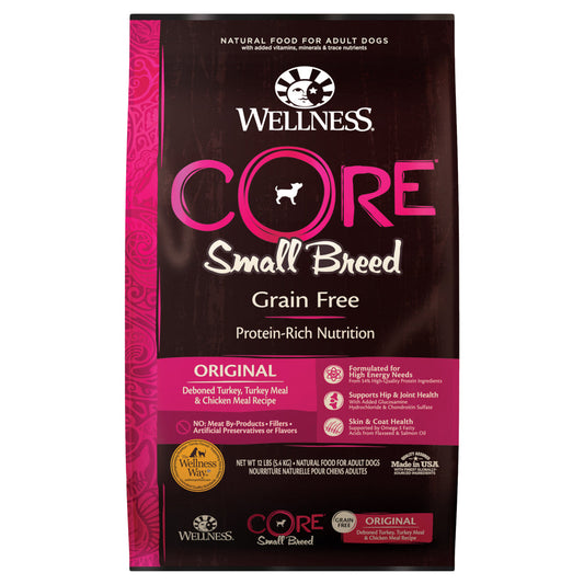 Wellness CORE Grain-Free - Small Breed (Original) Dog Dry Food