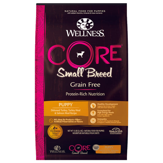 Wellness CORE Grain-Free - Small Breed (Puppy) Dog Dry Food