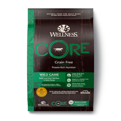 Wellness CORE Grain-Free - Wild Game Dog Dry Food