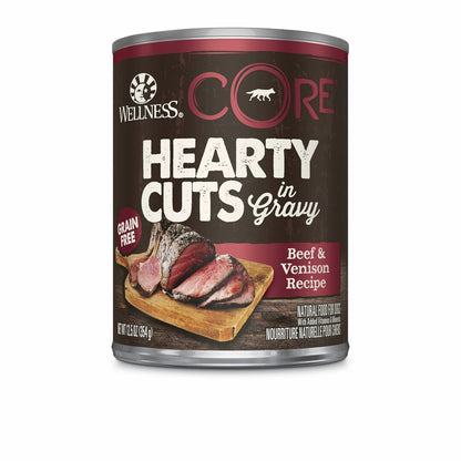 Wellness CORE Hearty Cuts - Beef & Venison 345g Wet Dog Food