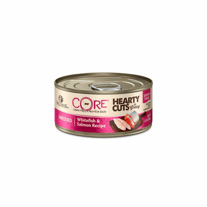 Wellness CORE Hearty Cuts in Gravy - Shredded Whitefish & Salmon 5.5oz Wet Cat Food