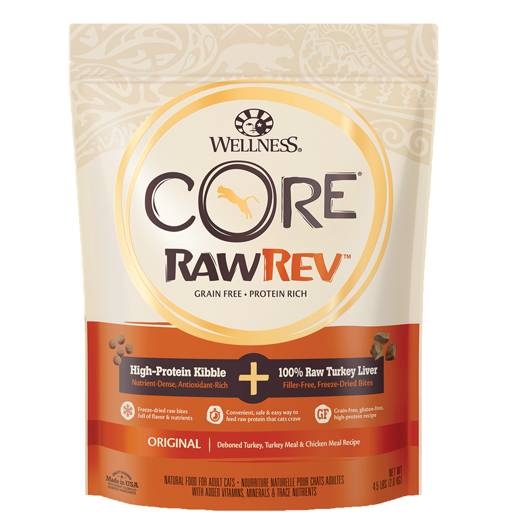 Wellness CORE RawRev - Original 4.5lbs Dry Cat Food