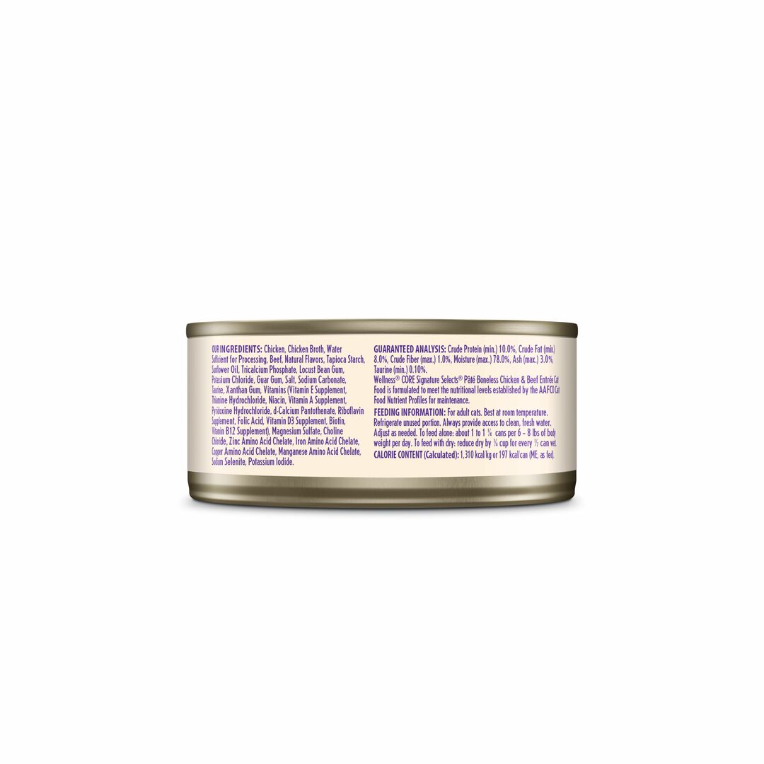 Wellness CORE Signature Selects - Pâté Boneless Chicken & Beef Entrée 5.3oz