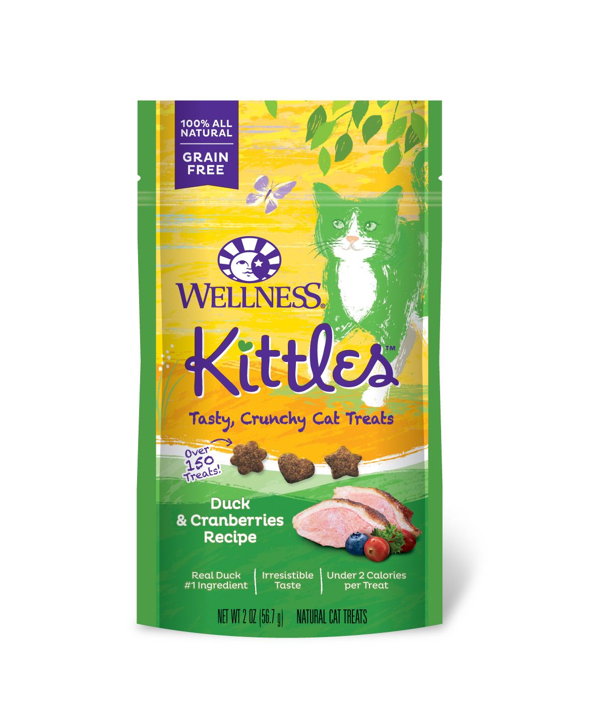 Wellness Kittles - Duck & Cranberries 2oz Cat Treats