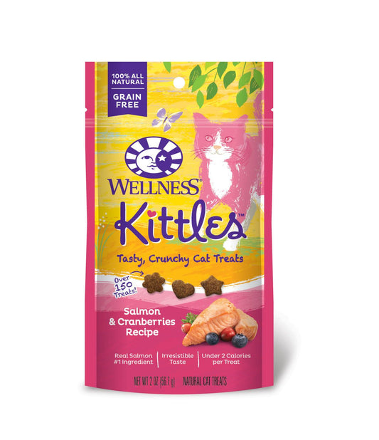 Wellness Kittles - Salmon & Cranberries 2oz Cat Treats