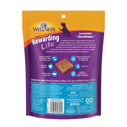 Wellness Rewarding Life - Chicken & Lamb 6oz Dog Treats