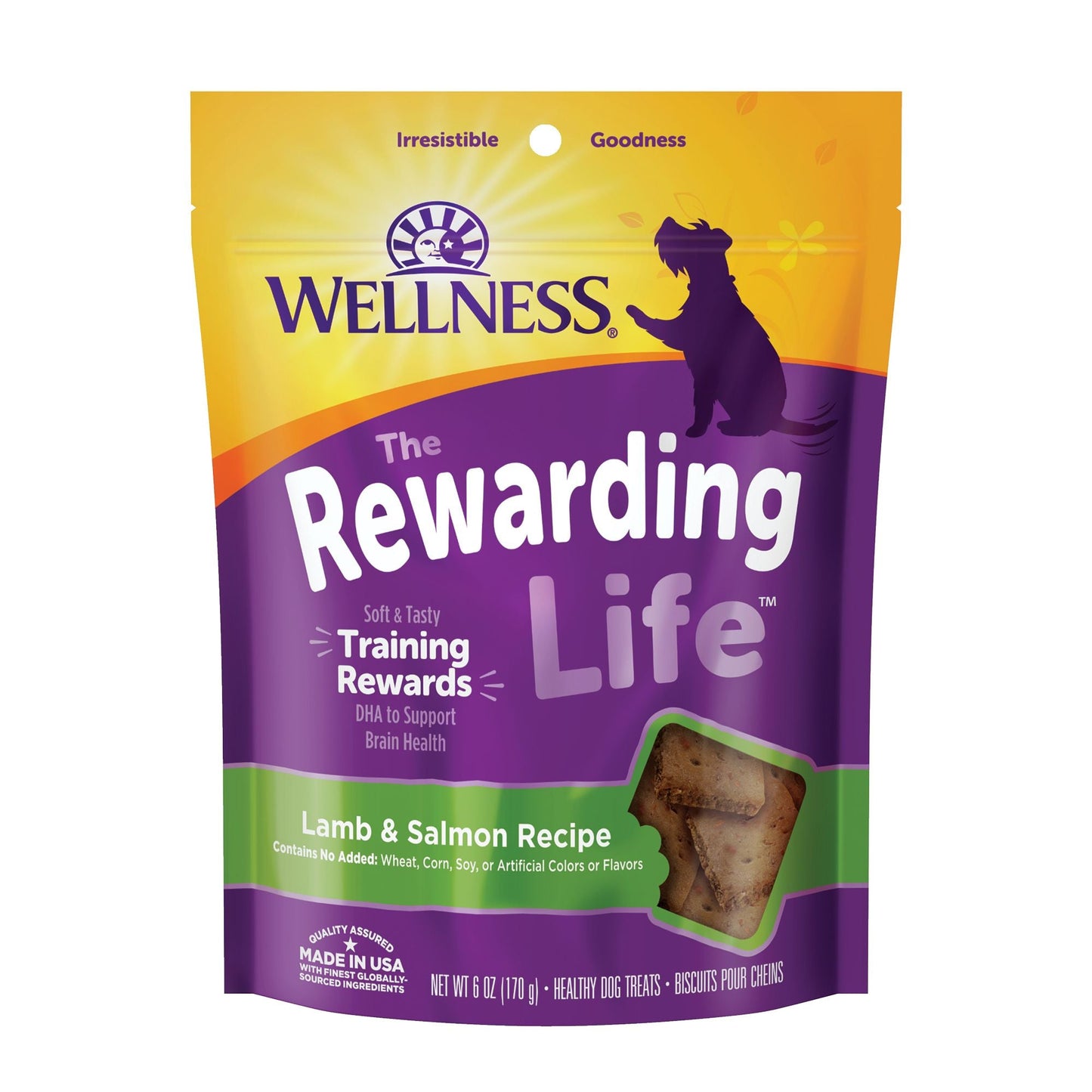 Wellness Rewarding Life - Lamb & Salmon 6oz Dog Treats