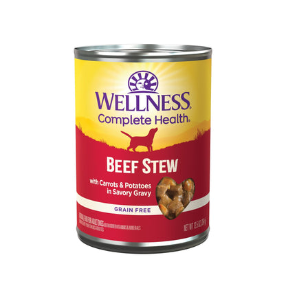 Wellness Stew - Beef (Grain-Free) 345g Wet Dog Food