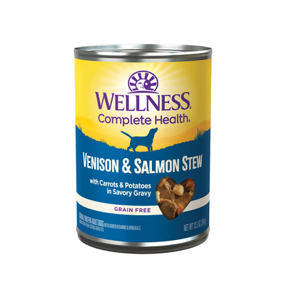 Wellness Stew - Venison & Salmon 345g Wet Dog Food