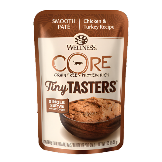 Wellness Tiny Taster (Paté) - Chicken & Turkey 1.75oz Wet Cat Food