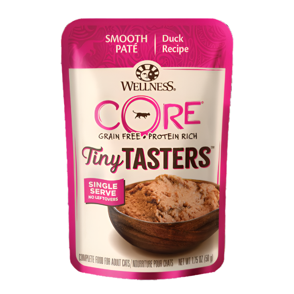 Wellness Tiny Taster (Paté) - Duck 1.75oz Wet Cat Food