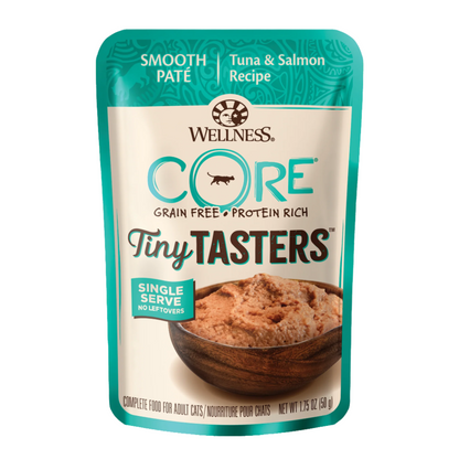 Wellness Tiny Taster (Paté) - Tuna & Salmon 1.75oz Wet Cat Food