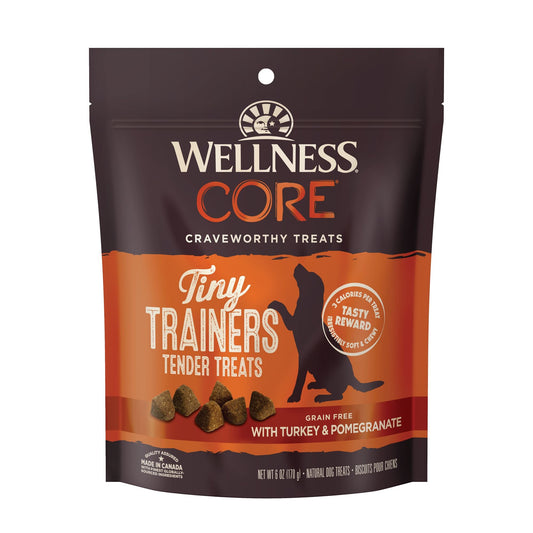 Wellness Tiny Trainers Tender - Turkey & Pomegranate 6oz Dog Treats